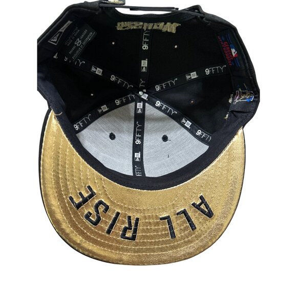 New Era MLB The Show 99 Baseball Cap Snapback Black & Gold - Picture 8 of 10